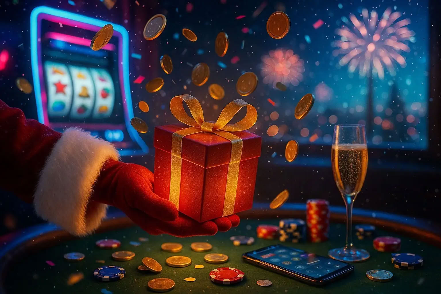 Promoções de Ano Novo no gaitapg